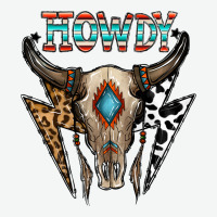 Howdy Boho Skull Urban Heavy Tee | Teevron