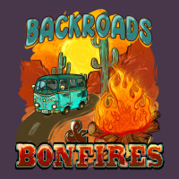 Backroads And Bonfire Heavyweight Hoodie | Teevron