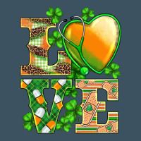 St.patricks Nurse Love Heart Stethoscope Urban Heavy Tee | Teevron