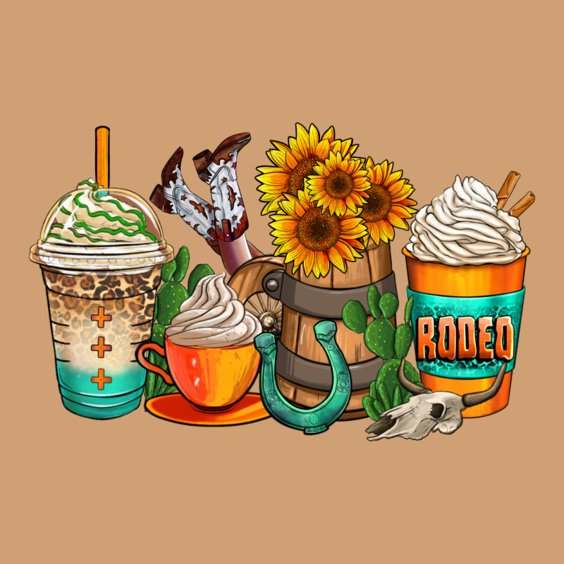 Rodeo Coffee Cups Vintage Tee by AdoDesignShop | Teevron