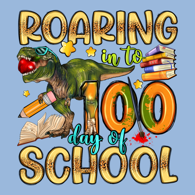 Roaring In To 100 Day Of School Premium Hoodie by Artiststas | Teevron