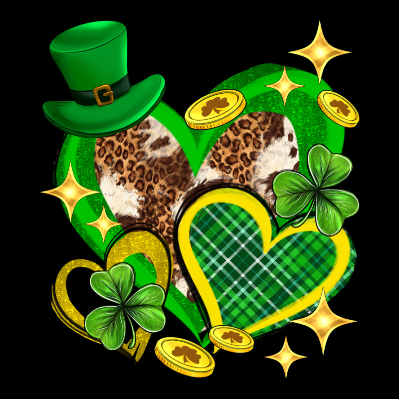 St. Patrick's Day Lucky Heart Heavyweight Sweatshirt by Neo Western | Teevron