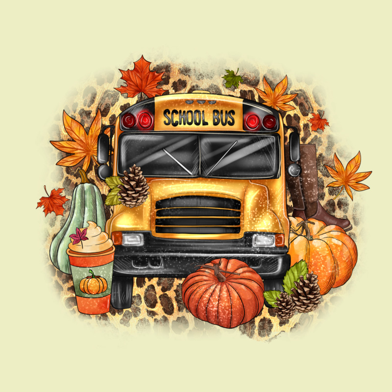 Fall School Bus Urban Hoodie by texasbilliewilder | Teevron
