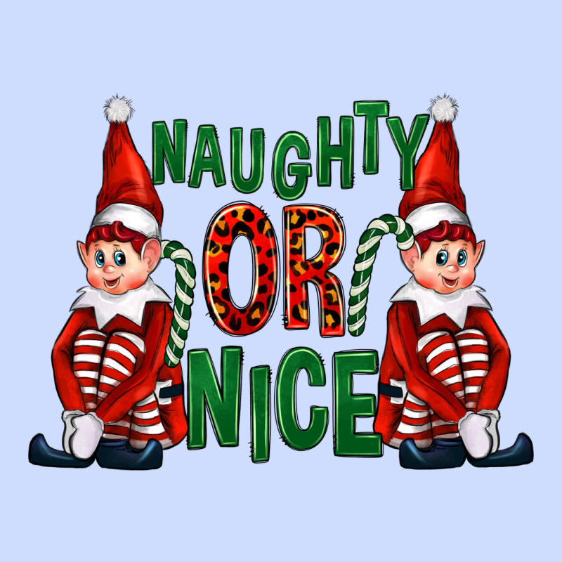 Naughty Or Nice Christmas Elfs Urban Heavy Tee by FaDigitalArtStudio | Teevron