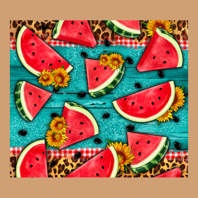Watermelon And Sunflowers Vintage Tee by HRA Design Shop | Teevron