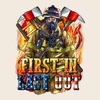 First In Last Out American Firefighter Zipper Hoodie | Teevron