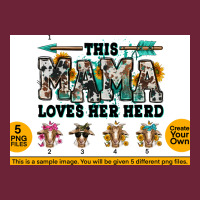 This Mama  Loves Her Herd Goats Long Sleeve Tee | Teevron