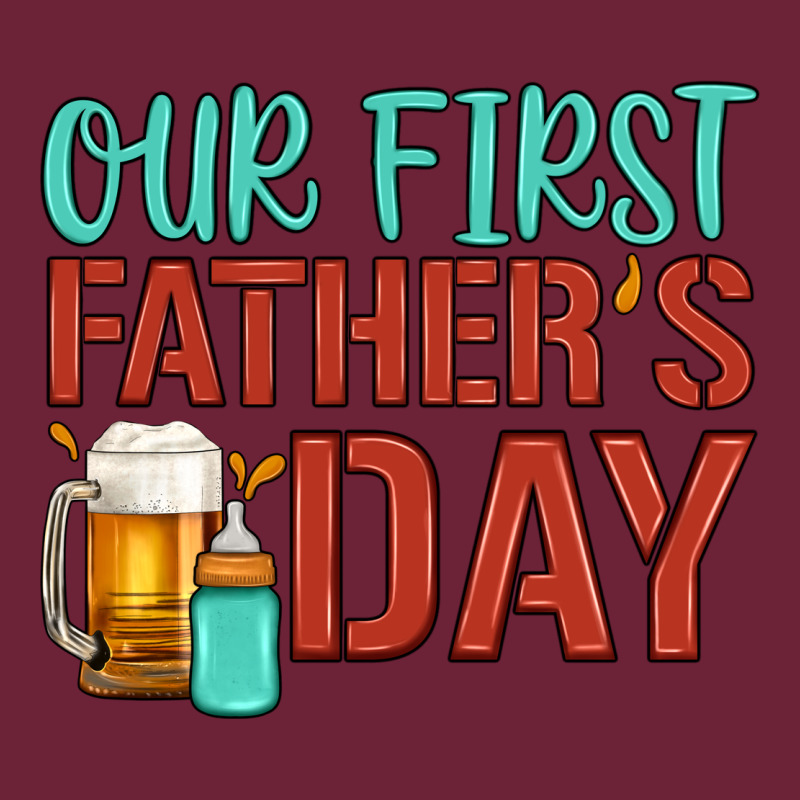 Our First Father's Day Long Sleeve Tee by Artiststas | Teevron