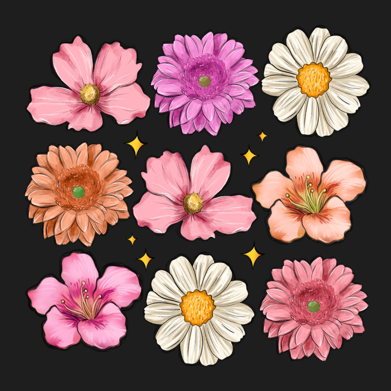 Flowers Heavyweight Hoodie by MaliasSmallBusiness | Teevron