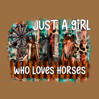 Just A Girl Who Loves Horses Vintage Tee | Teevron