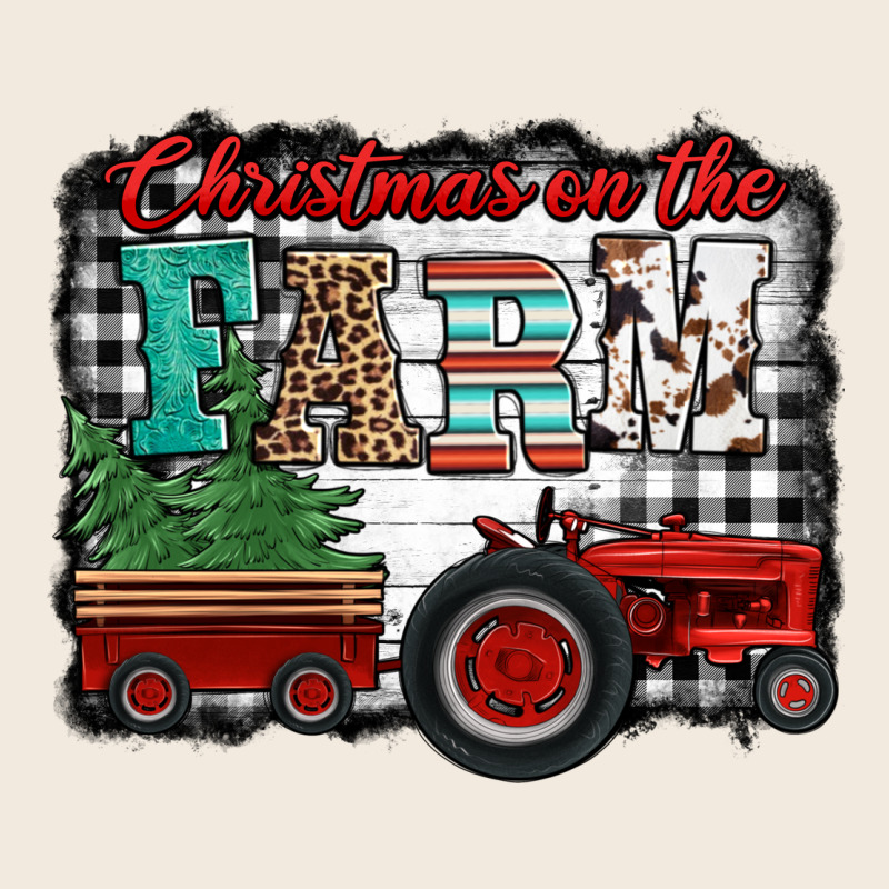 Christmas On The Farm Tractor Buffalo Plaid Zipper Hoodie by Jasminsmagicworld | Teevron