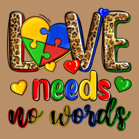 Love Needs No Words Vintage Hoodie | Teevron