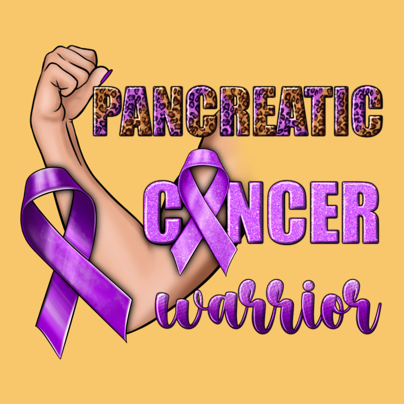 Pancreatic Cancer Warrior Vintage Hoodie by texasbilliewilder | Teevron