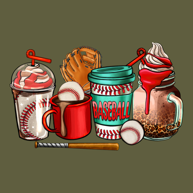 Baseball Coffee Cup Vintage Tee by AdoDesignShop | Teevron