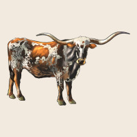 Texas Longhorn Cow Zipper Hoodie | Teevron