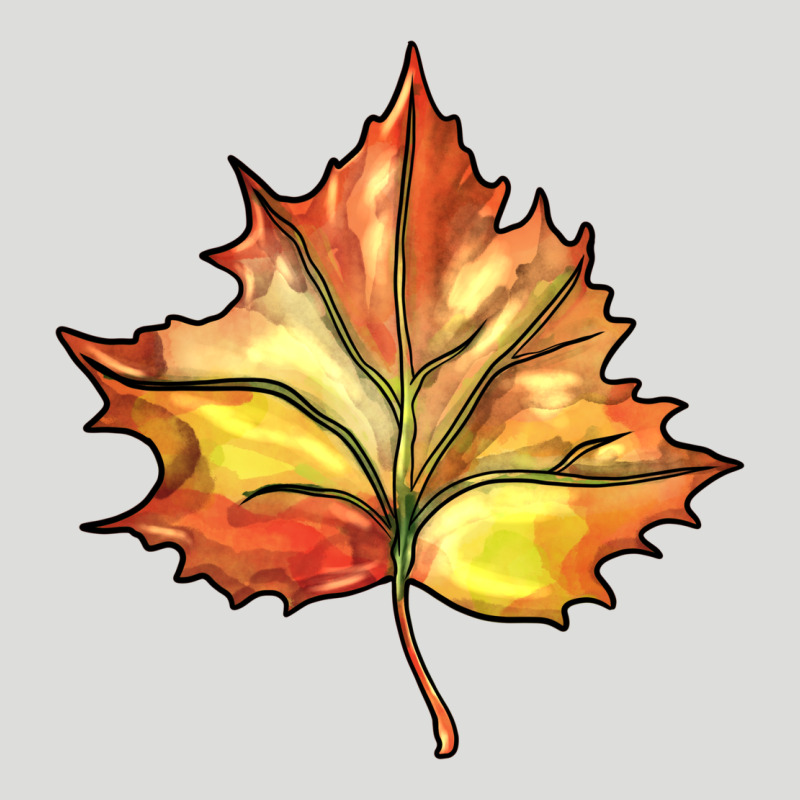 Withered Leaf Zipper Hoodie by BarkalooDesign | Teevron