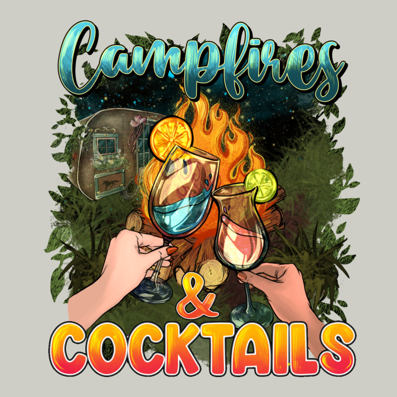 Campfirescocktails Heavyweight Hoodie by NancyCooperArtShop | Teevron