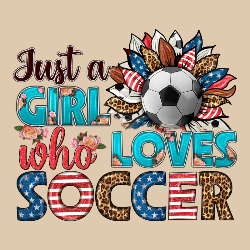 Just A Girl Who Loves Soccer Heavyweight Sweatshirt by HRA Design Shop | Teevron