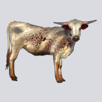 Texas Longhorn Heifer Zipper Hoodie | Teevron