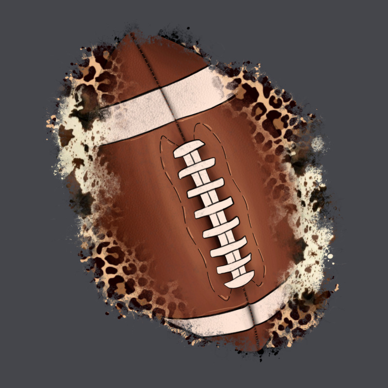 Football Cowhide Leopard Patch Long Sleeve Tee by JahusDesignShop | Teevron
