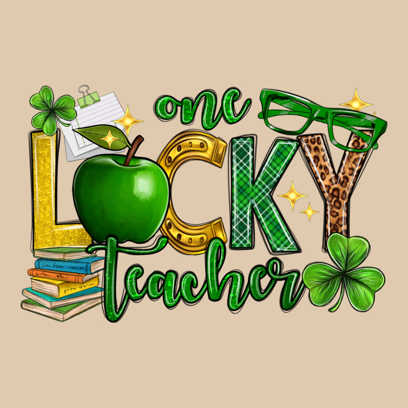 St. Patrick's Day One Lucky Teacher Heavyweight Sweatshirt by Neo Western | Teevron
