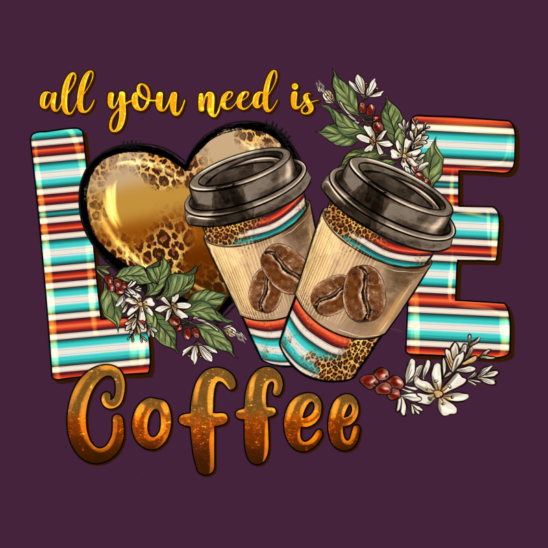 All You Need Is Love Coffee Premium Tee by BarkalooDesign | Teevron