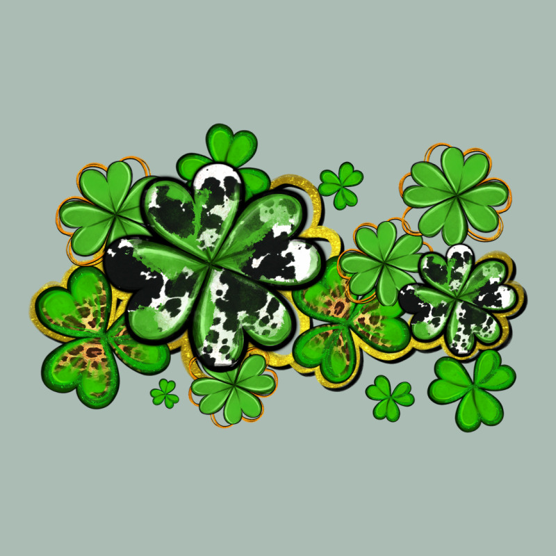 Cowhide And Leopard Shamrocks Classic Tee by AdoDesignShop | Teevron