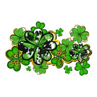 cowhide and leopard shamrocks | Teevron