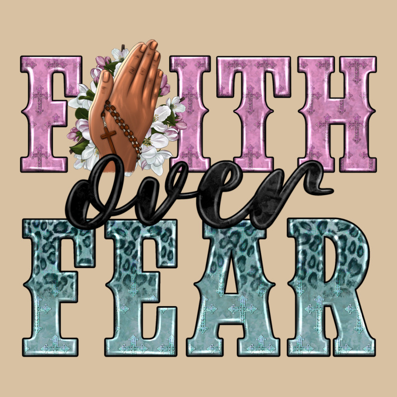 Faith Over Fear Heavyweight Hoodie by NancyCooperArtShop | Teevron