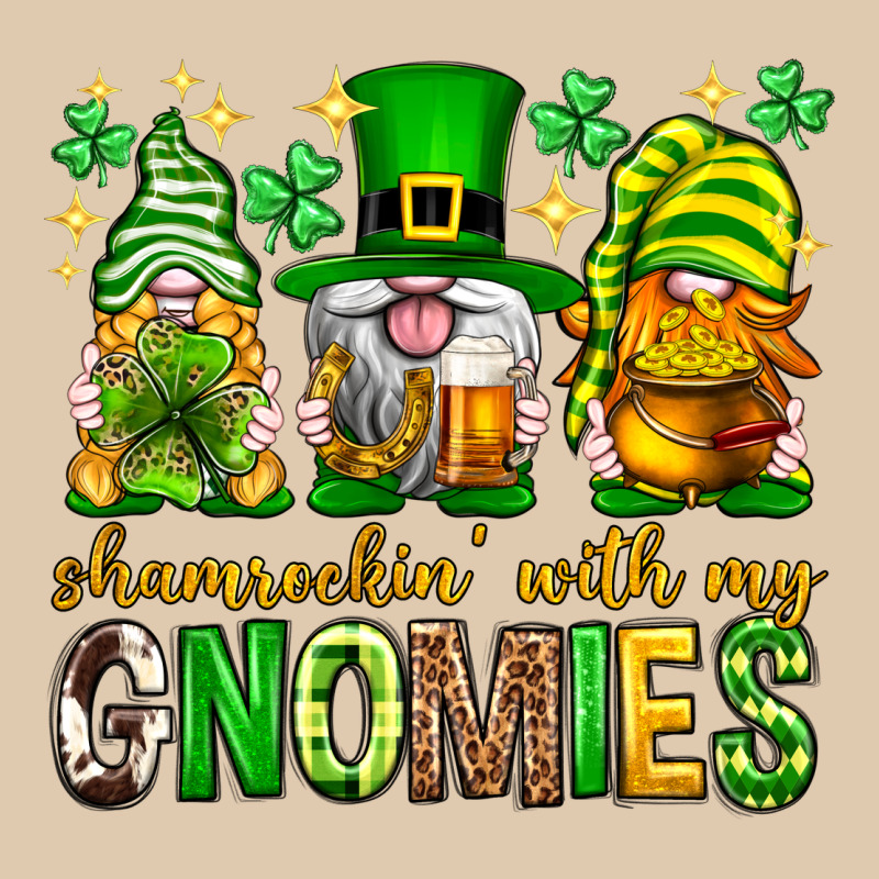 St. Patrick's Day Shamrockin' With My Gnomies Heavyweight Sweatshirt by Neo Western | Teevron