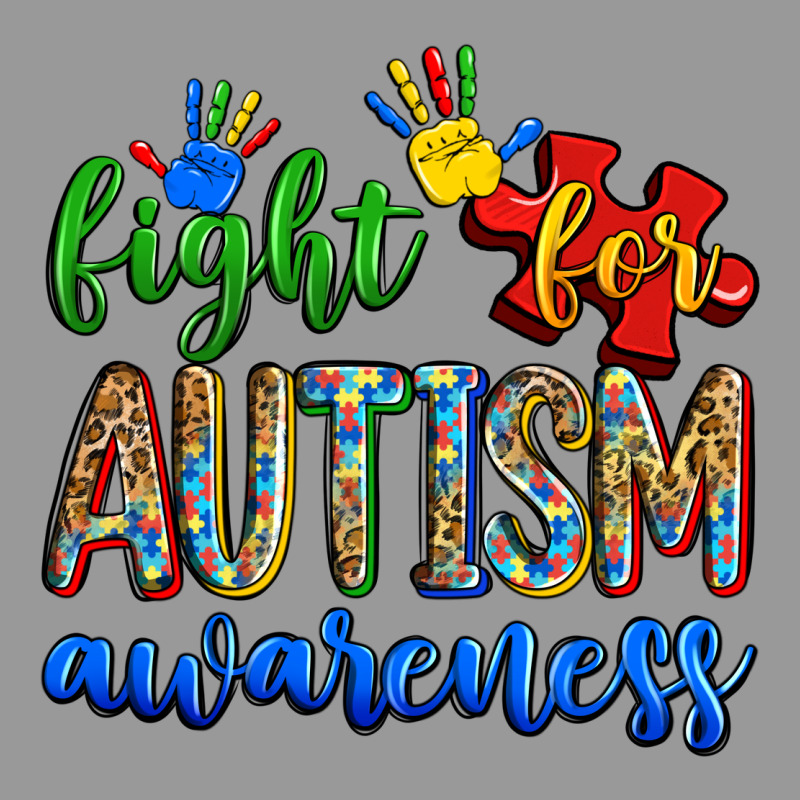 Fight For Autism Awareness Vintage Hoodie by Zillion Design Studio | Teevron