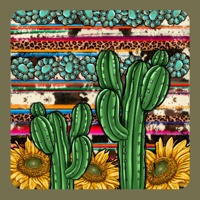 Cactus Sunflower Coaster Vintage Hoodie by JahusDesignShop | Teevron