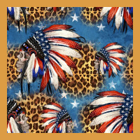 4th Of July Indian Headdress Seamless Pattern Urban Heavy Tee | Teevron
