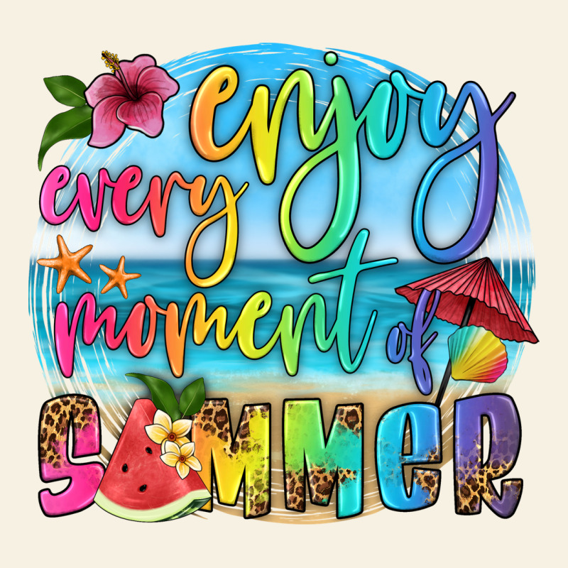 Enjoy Every Moment Of Summer Vintage Tee by HRA Design Shop | Teevron