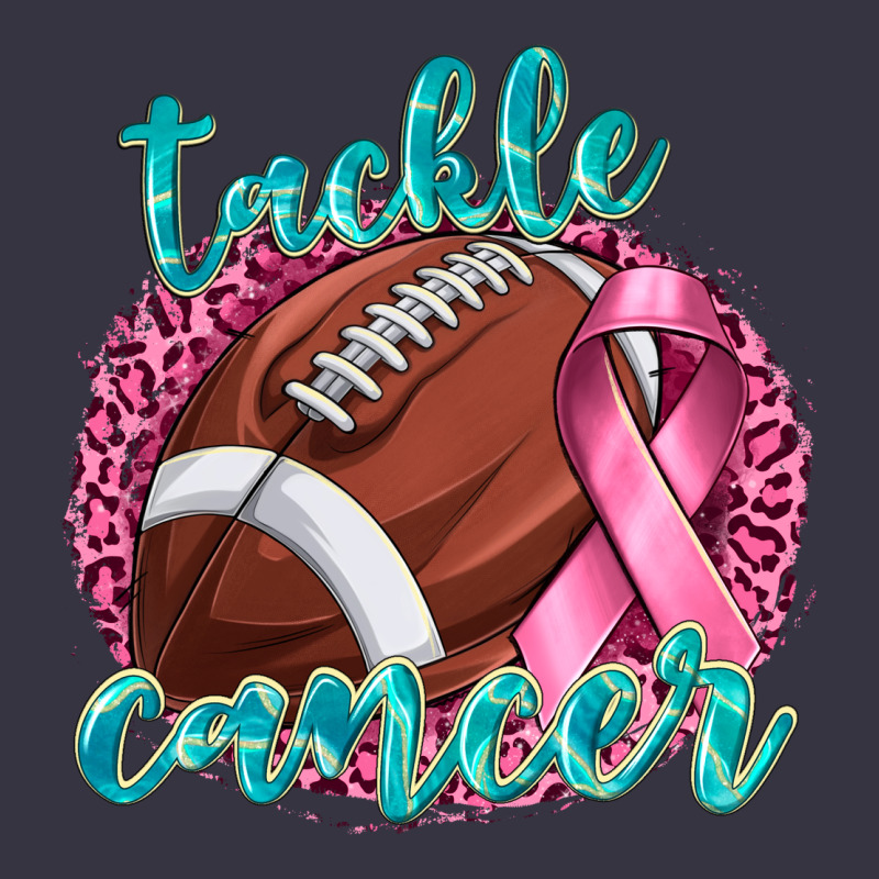 Tackle Cancer Football Vintage Hoodie by texasbilliewilder | Teevron