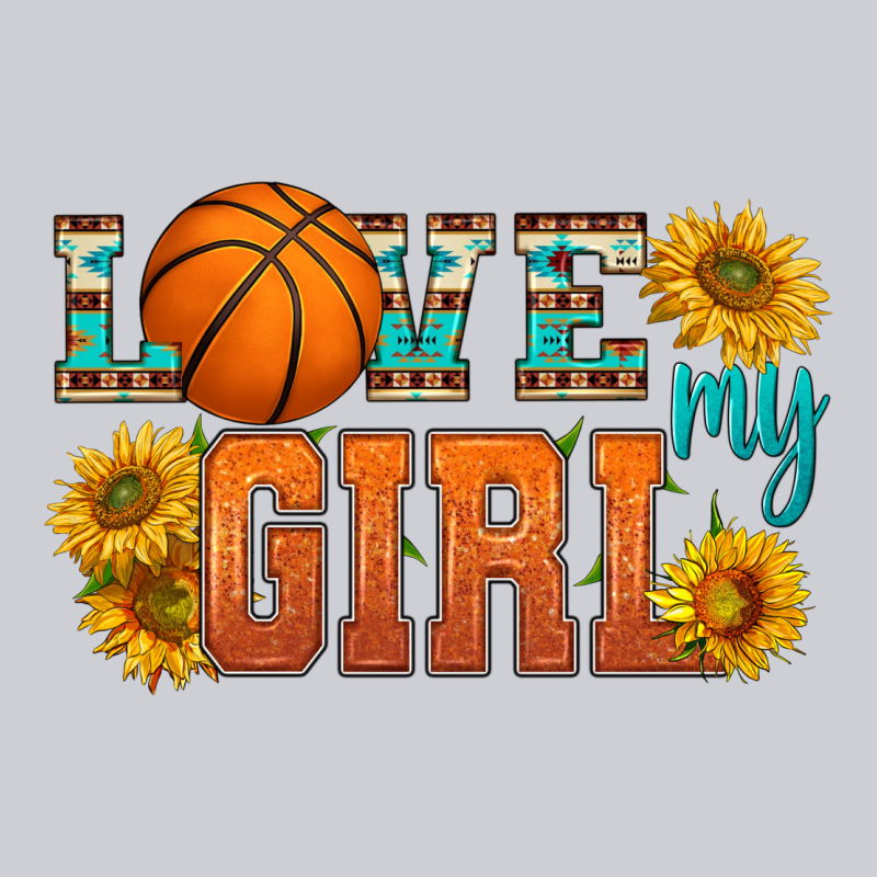 Love My Girl Basketball Heavyweight Sweatshirt by HRA Design Shop | Teevron