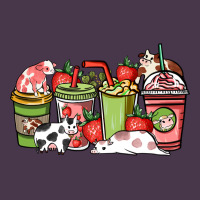 Cow And Strawberry Coffee Cups Heavyweight Hoodie | Teevron