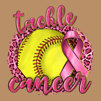 Tackle Cancer Softball Vintage Hoodie | Teevron
