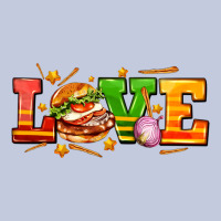 Love With Hamburger Long Sleeve Tee | Teevron