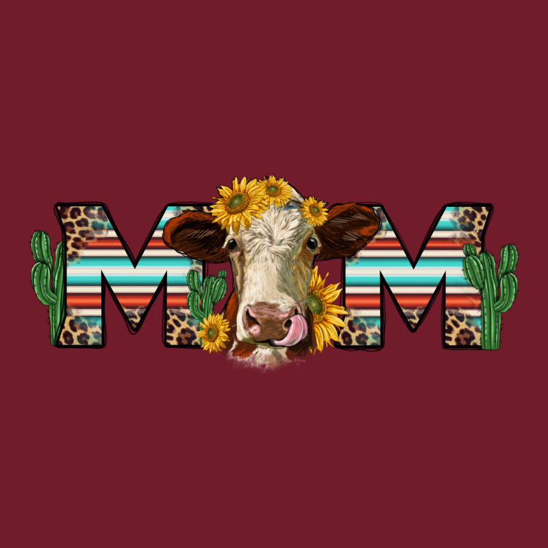 Sunflower Hereford Cattle And Cactus  Mom Zipper Hoodie by Jasminsmagicworld | Teevron