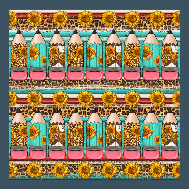 School Teacher Seamless Pattern Urban Heavy Tee by HRA Design Shop | Teevron