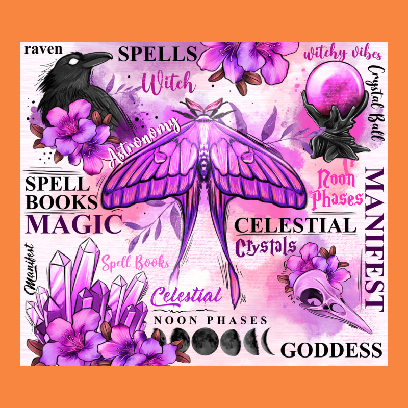 Witchy Celestial Witch Premium Sweatshirt by MaliasSmallBusiness | Teevron