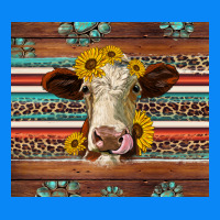 Western Sunflowers Gemstone Heifer Zipper Hoodie | Teevron
