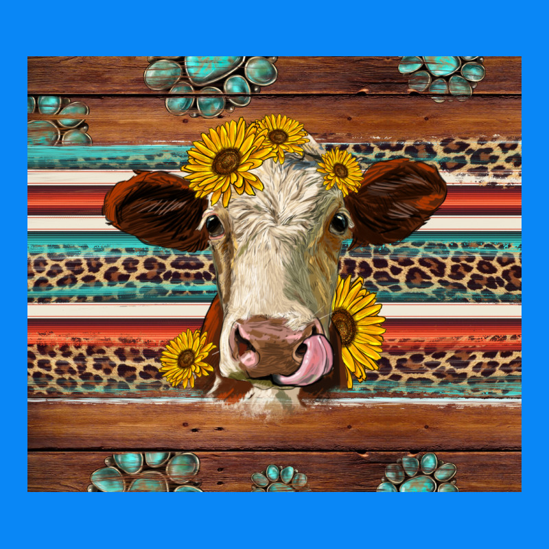 Western Sunflowers Gemstone Heifer Zipper Hoodie by Jasminsmagicworld | Teevron