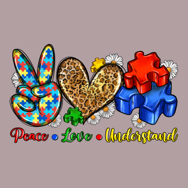 Peace Love Understand Vintage Hoodie by Zillion Design Studio | Teevron