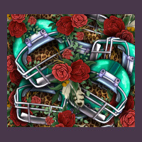 Floral American Football  Helmet Heavyweight Hoodie | Teevron