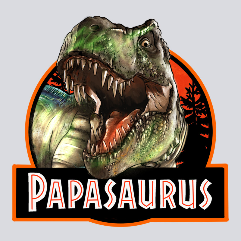 Western Papasaurus Papa Dinosaur Zipper Hoodie by LillyAllenDesigns | Teevron