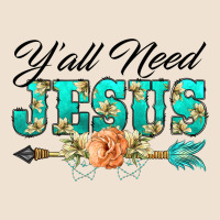 Y'all Need Jesus Arrow Lily Flowers Urban Heavy Tee | Teevron