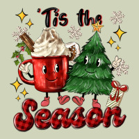 'tis The Season With Christmas Tree And Hot Cocoa Heavyweight Hoodie | Teevron