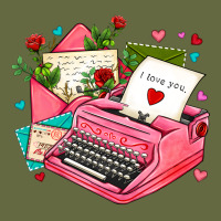Pink Typewriter And Letters Long Sleeve Tee | Teevron